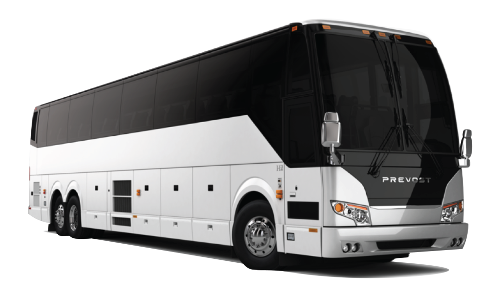 56 Passenger Luxury Coach Bus