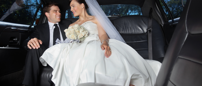 wedding anniversary limo